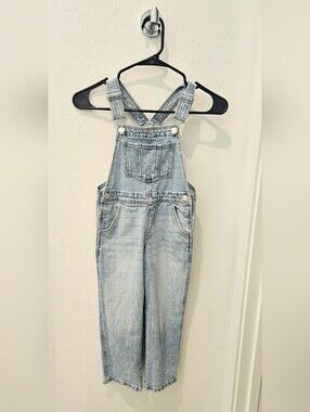 H&M Girls Jean Overalls, Size 5T